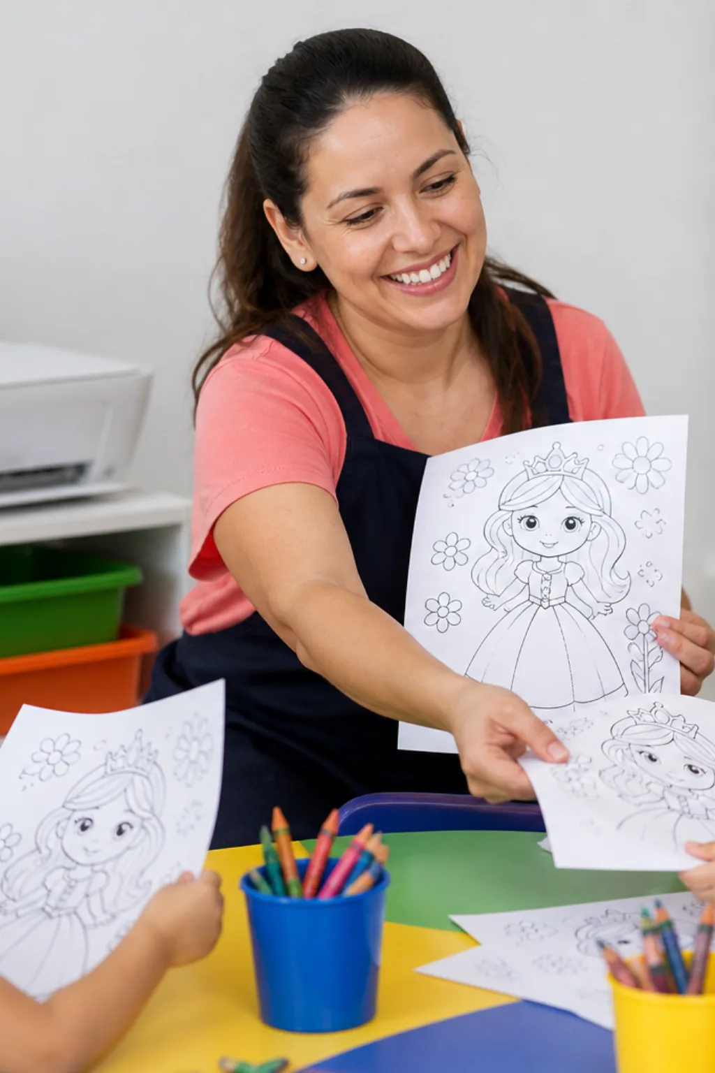 desenhos da Princesa Daisy para colorir - 1