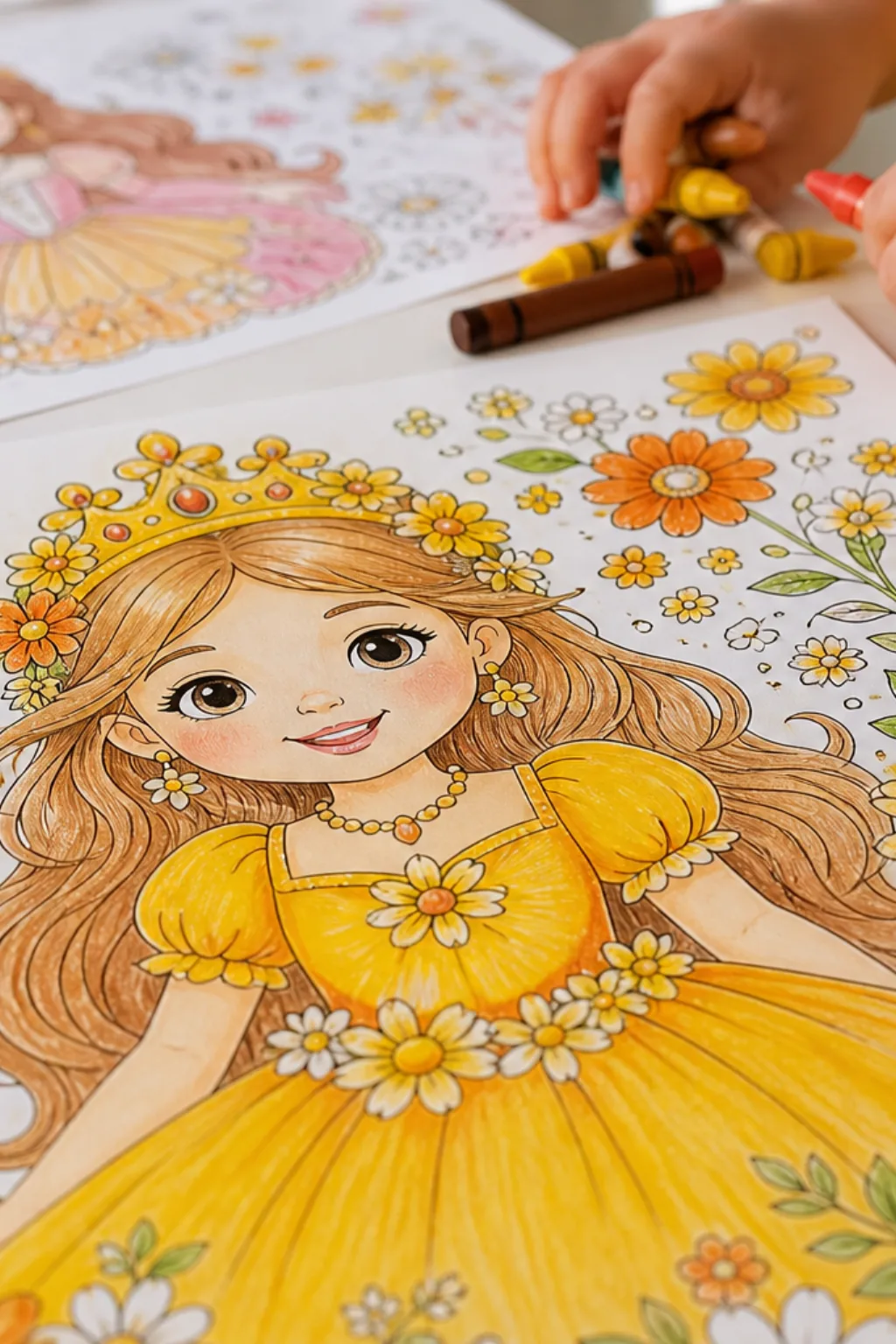 desenhos da Princesa Daisy para colorir - 2