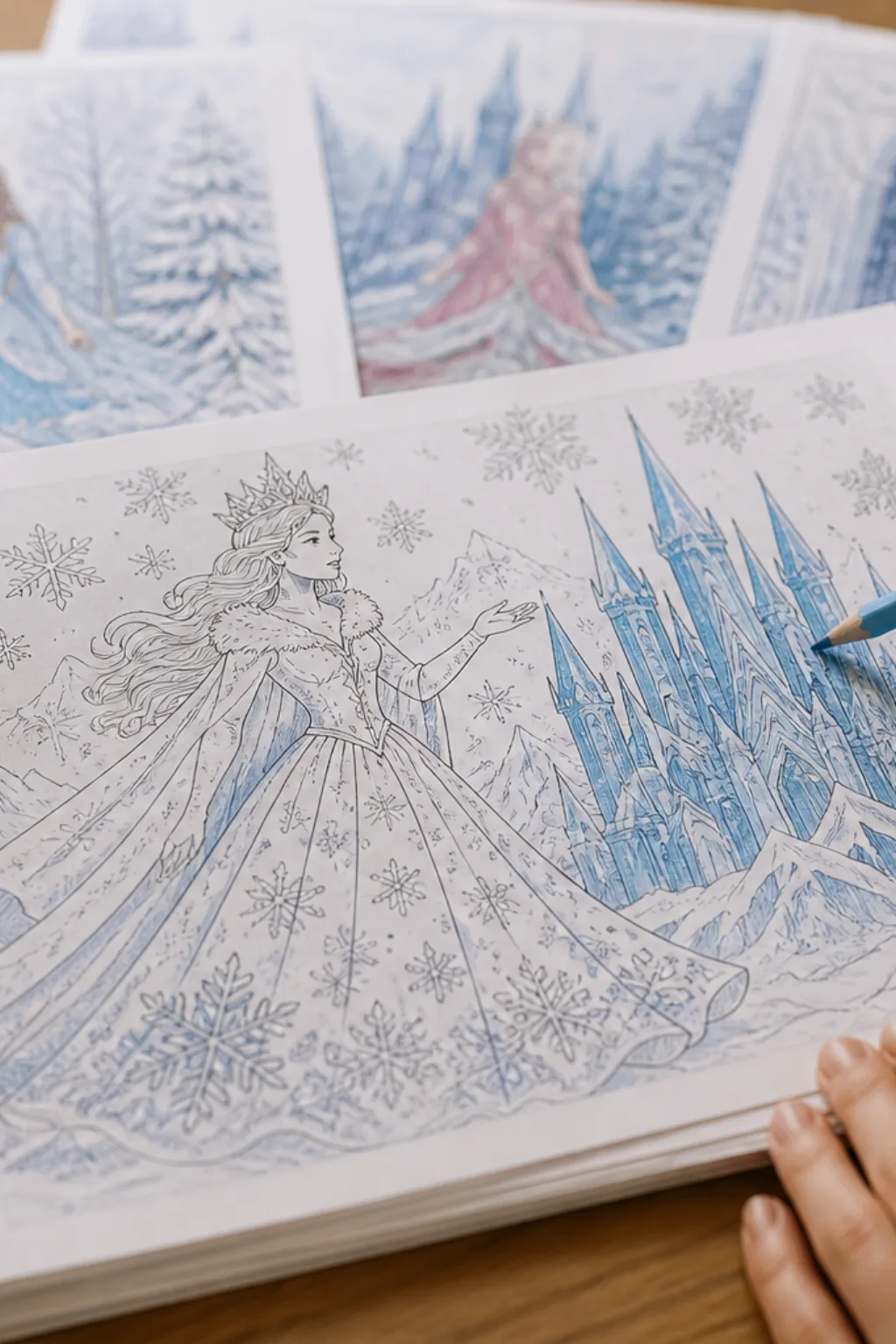 desenhos da Elsa para colorir - 2