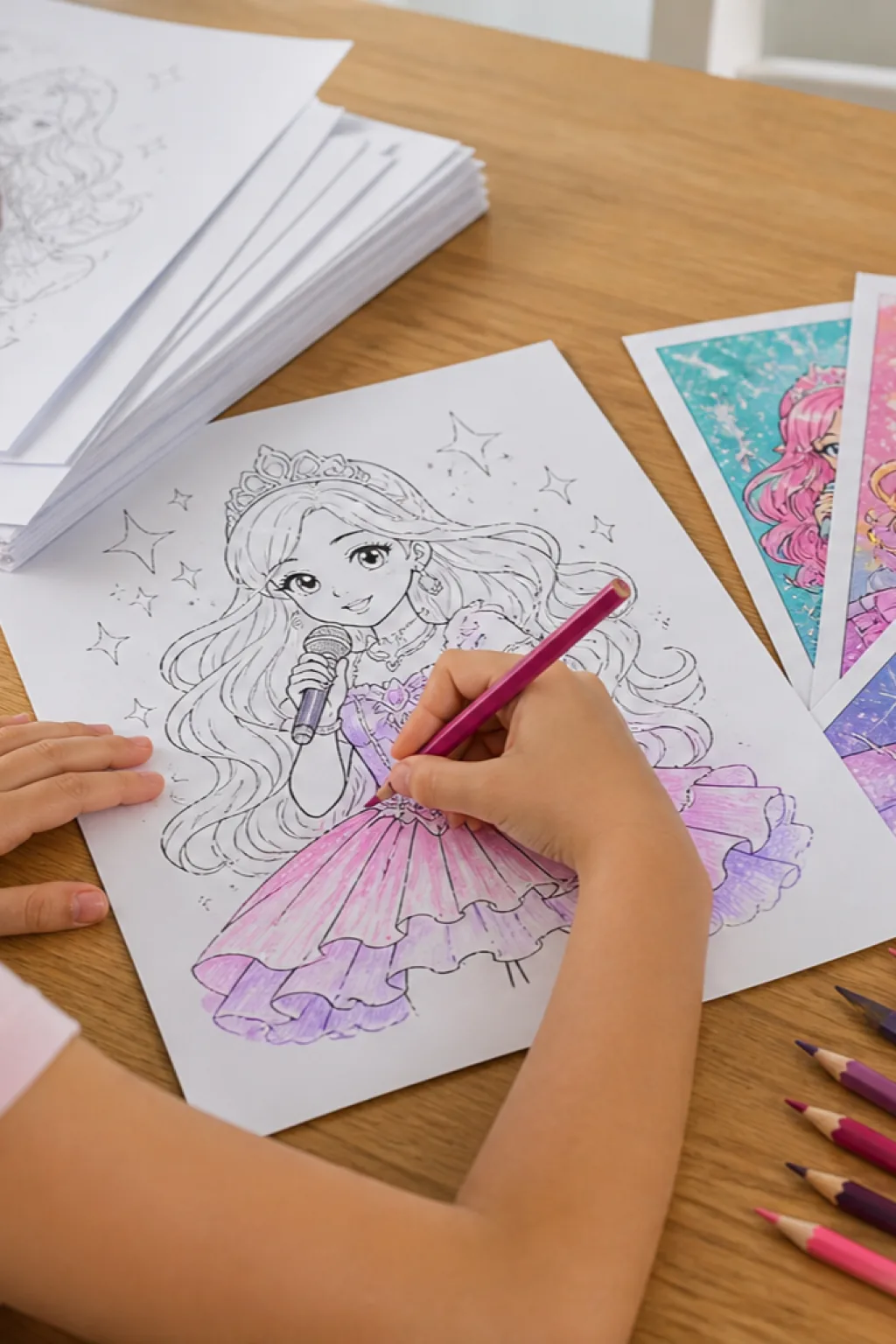 desenhos de LoliRock para colorir - 2