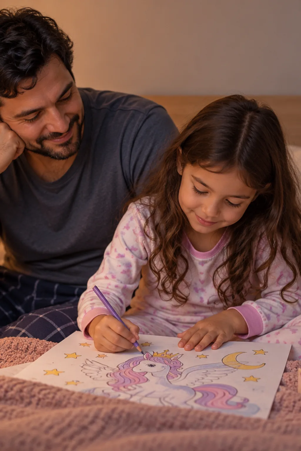 desenhos da princesa luna de my little pony para colorir — exemplo criado na Desenhos pra Colorir