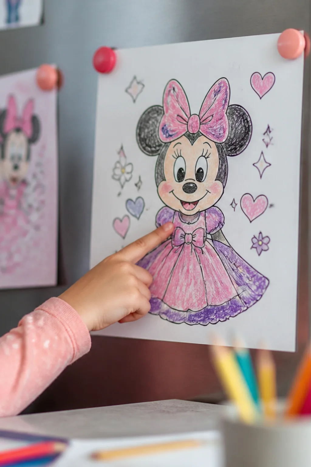 desenhos da Minnie Princesa para colorir - 2