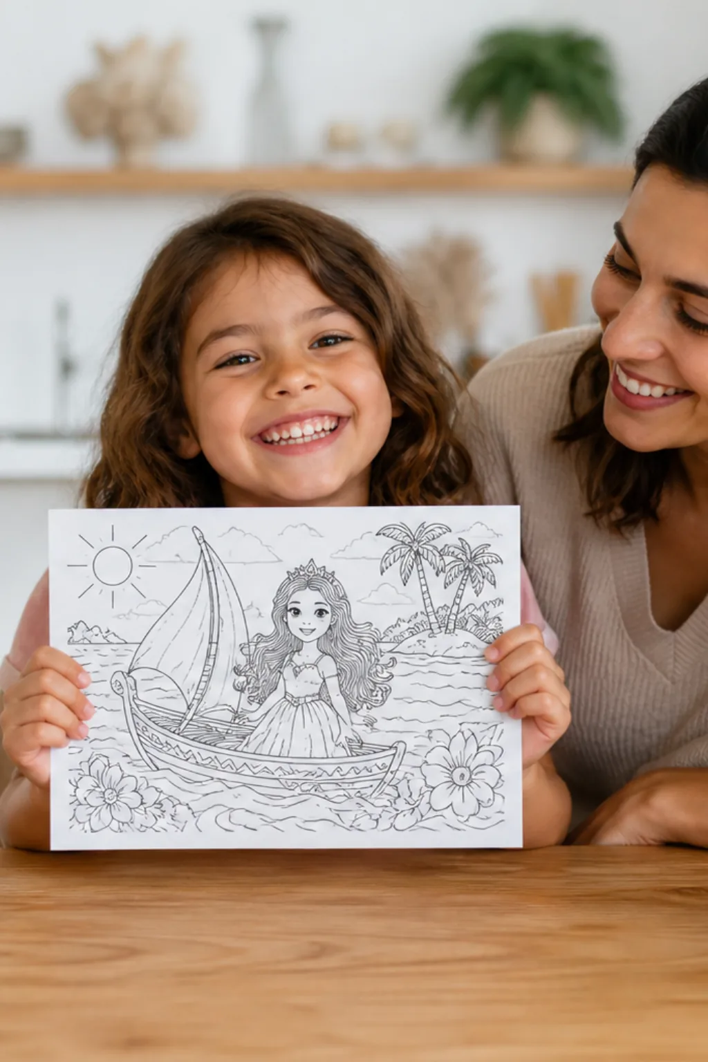 desenhos da Moana para colorir - 1