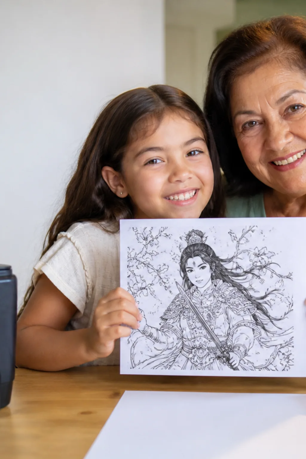 desenhos da Mulan para colorir - 1