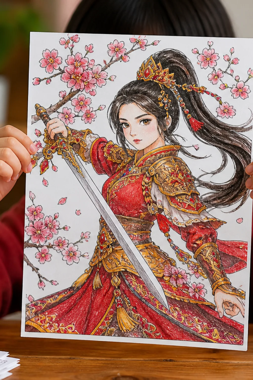 desenhos da Mulan para colorir - 2