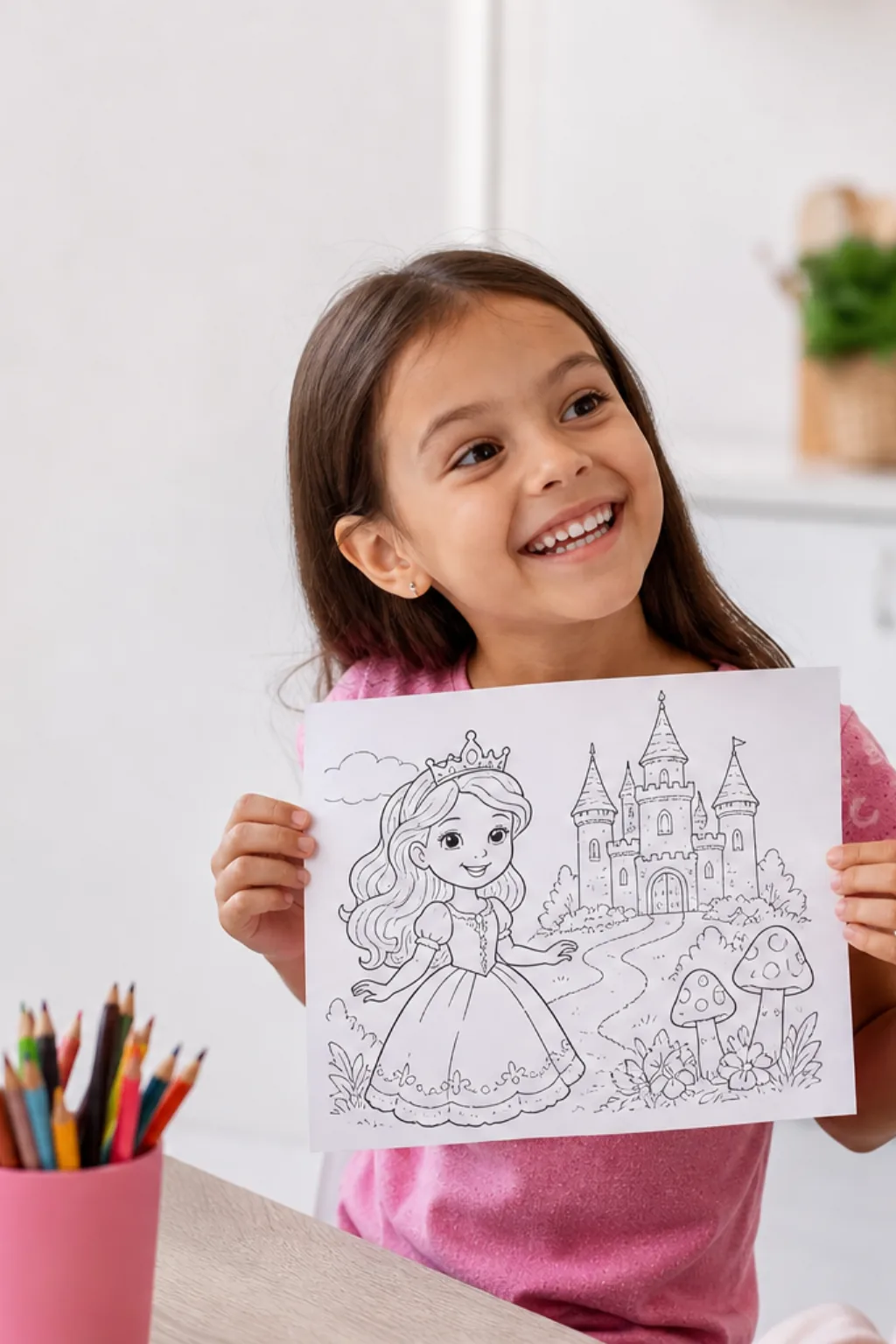 desenhos da Princesa Peach para colorir - 1