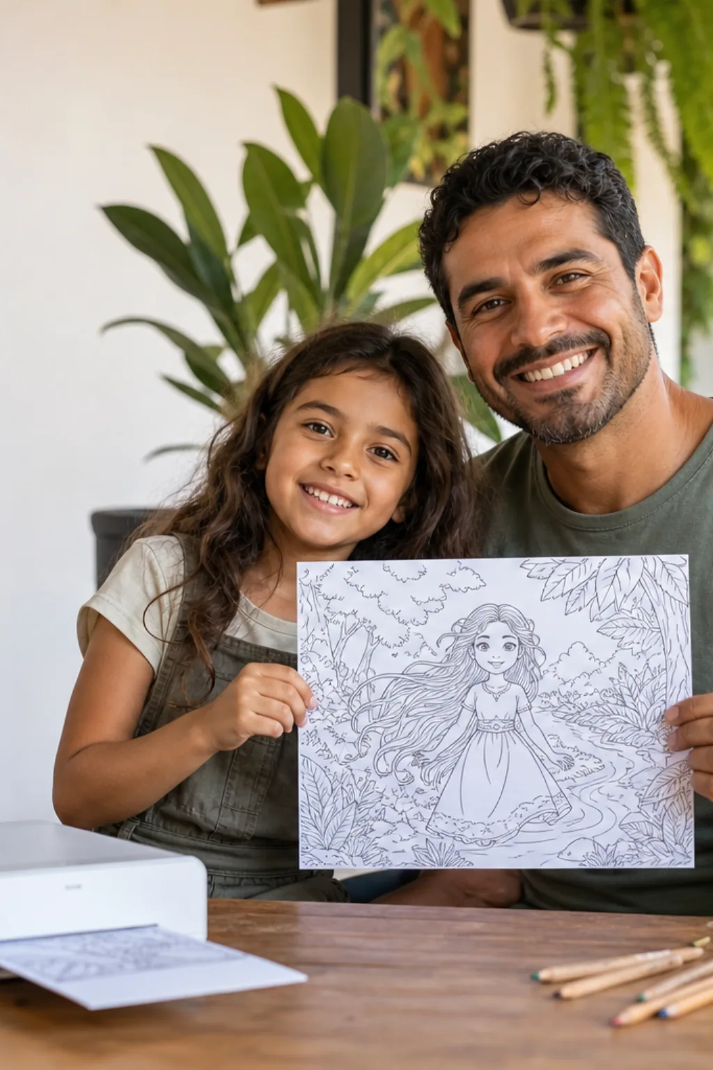desenhos da Pocahontas para colorir - 1