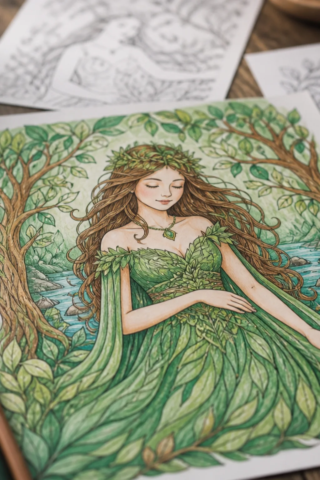 desenhos da Pocahontas para colorir - 2