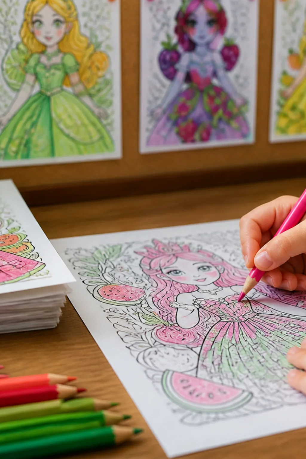 desenhos de Poder de Princesa para colorir - 2
