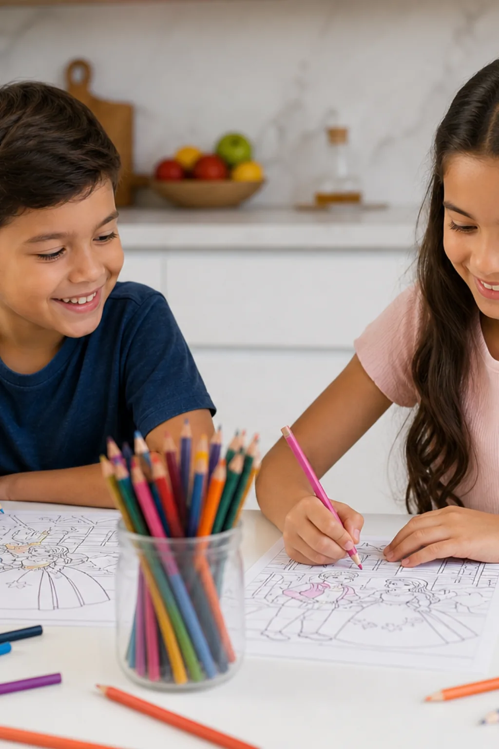 desenhos de príncipe e princesa para colorir - 1
