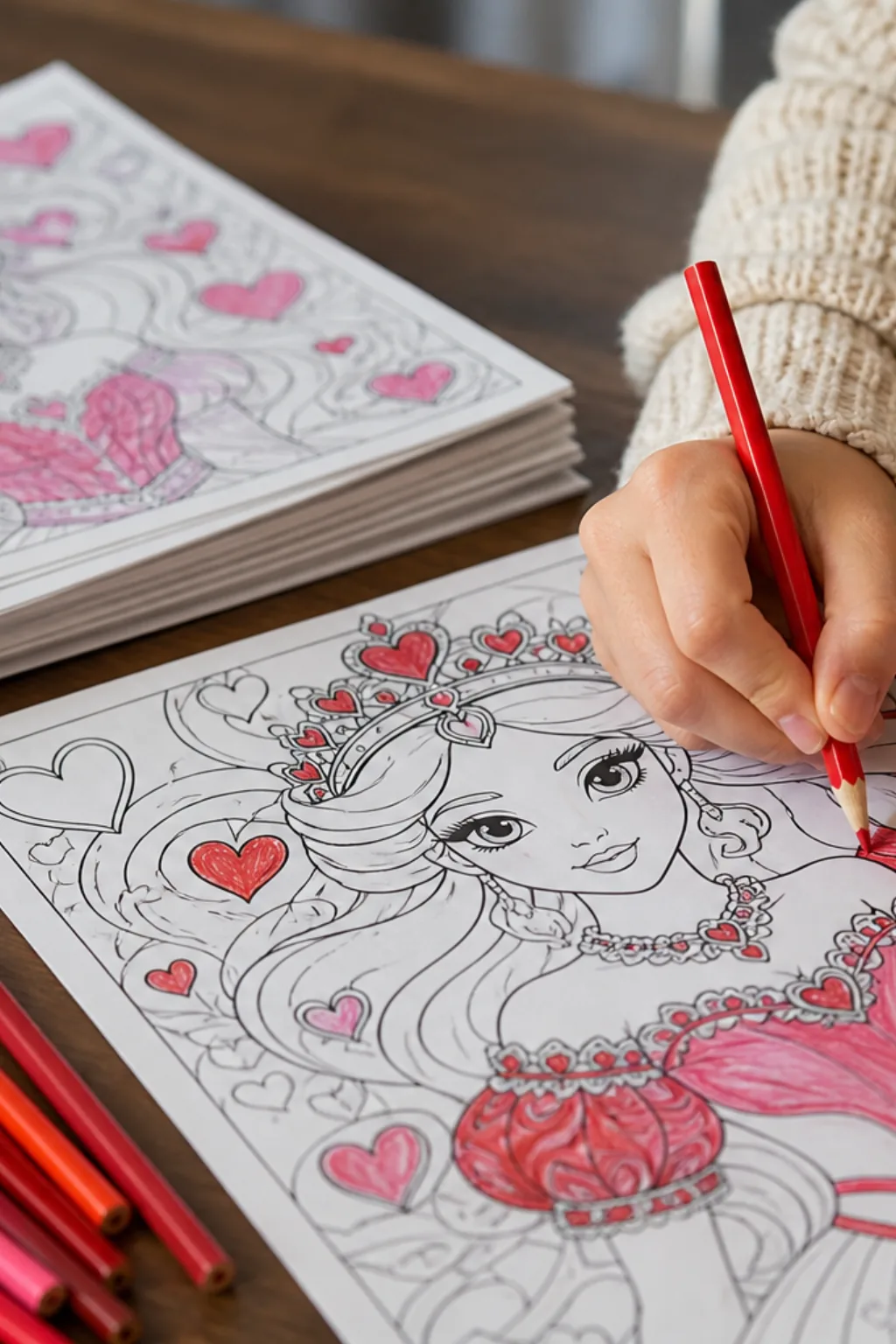 desenhos da Princesa Red de Descendentes para colorir - 2