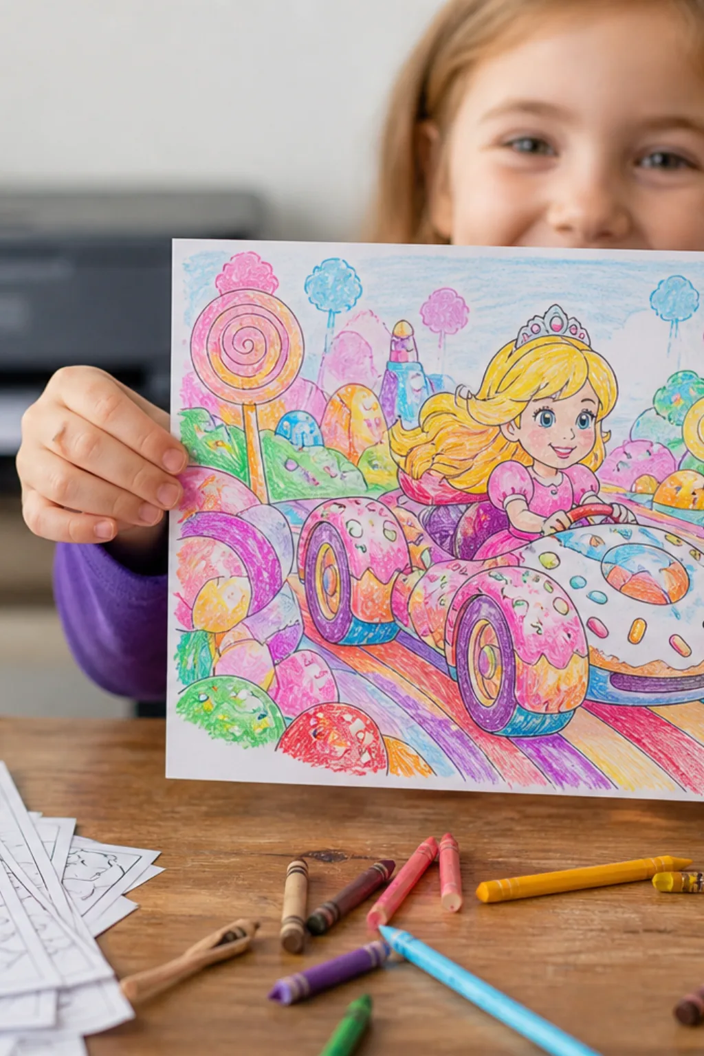 desenhos da Vanellope para colorir - 2