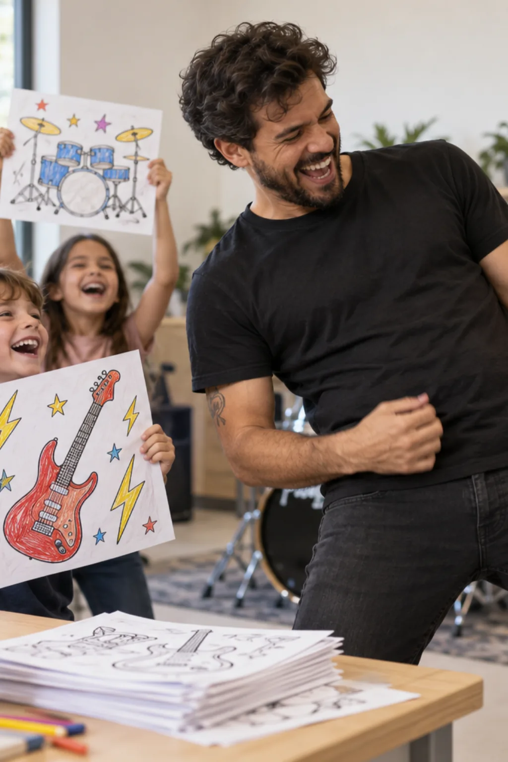 desenhos para colorir — exemplo criado na Desenhos pra Colorir
