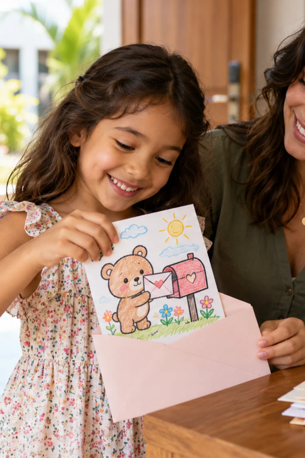 desenhos da Bobbie Goods no correio para colorir — exemplo criado na Desenhos pra Colorir