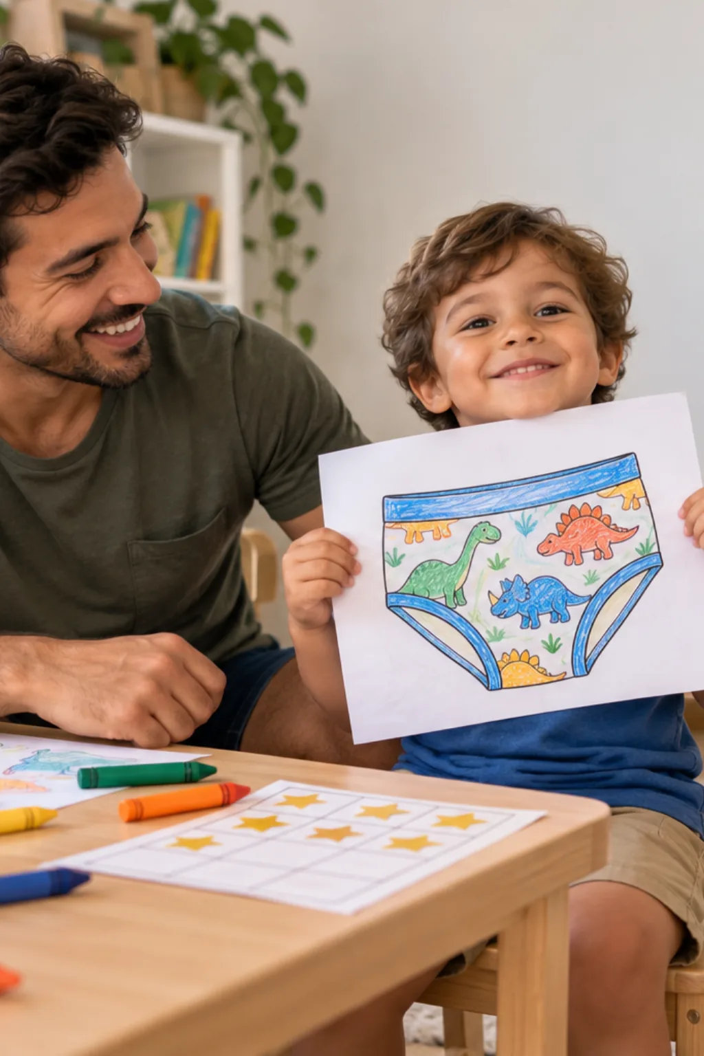 desenhos de cuecas para colorir — exemplo criado na Desenhos pra Colorir