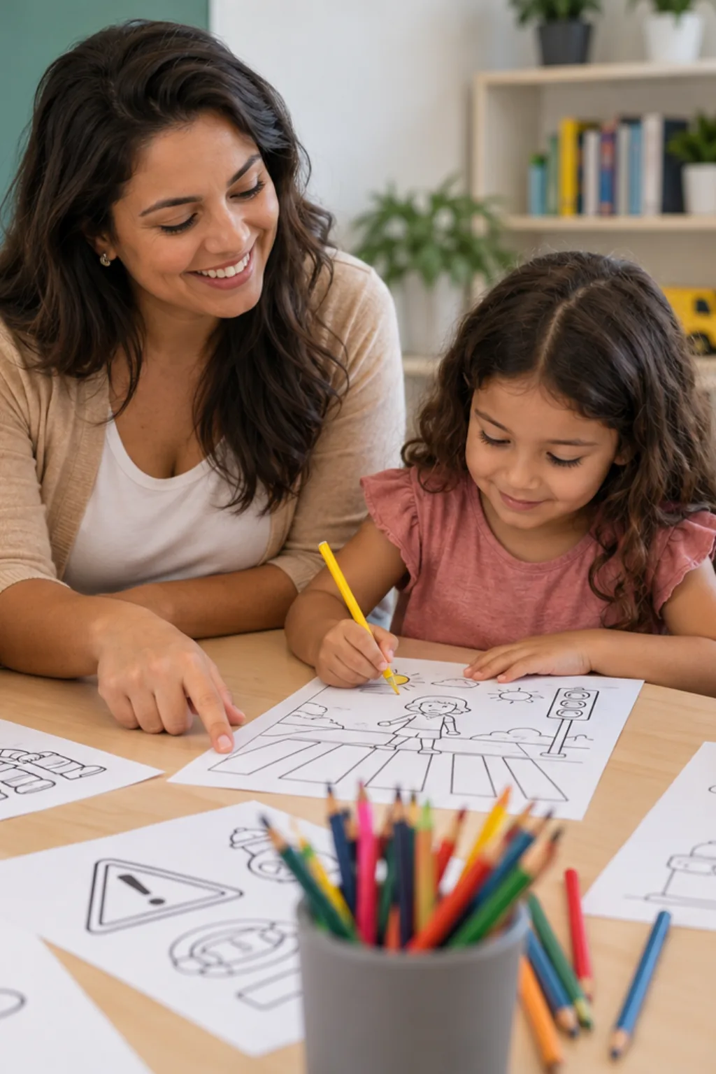 desenhos para colorir — exemplo criado na Desenhos pra Colorir