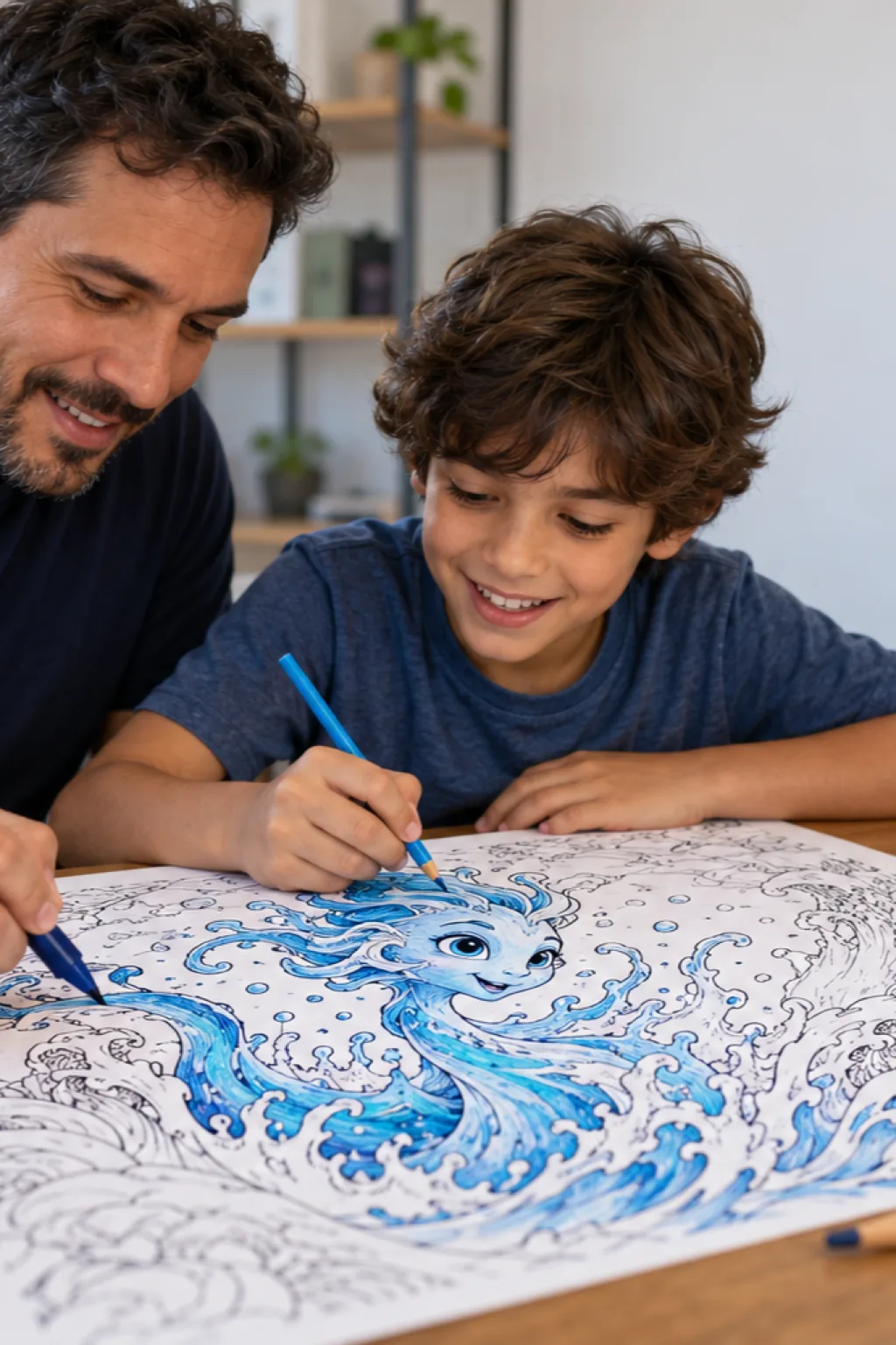 desenhos do Chaos de Sonic para colorir — exemplo criado na Desenhos pra Colorir