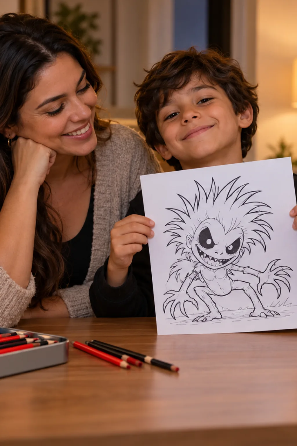 desenhos do Sonic.EXE para colorir — exemplo criado na Desenhos pra Colorir