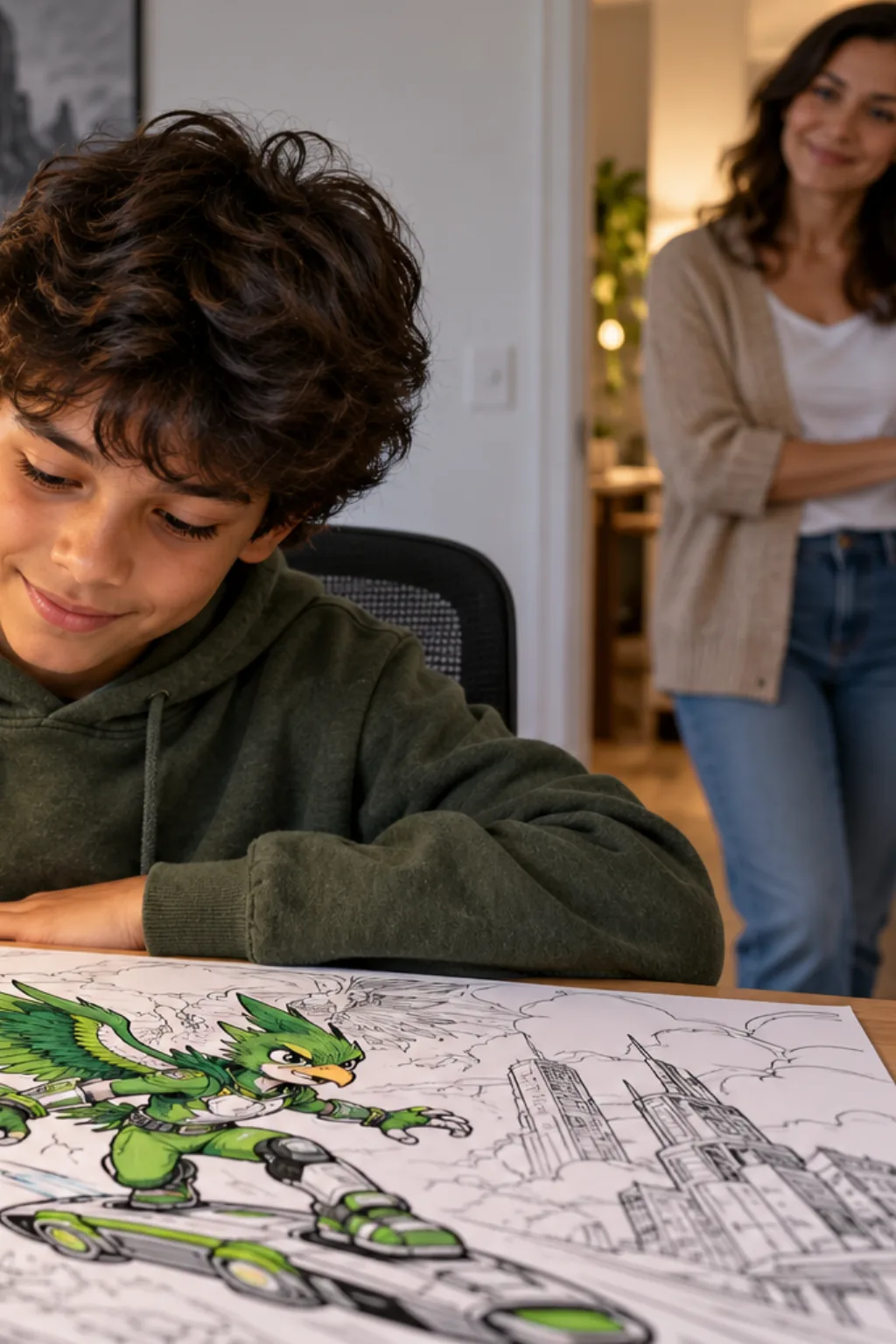 desenhos do Jet de Sonic para colorir — exemplo criado na Desenhos pra Colorir