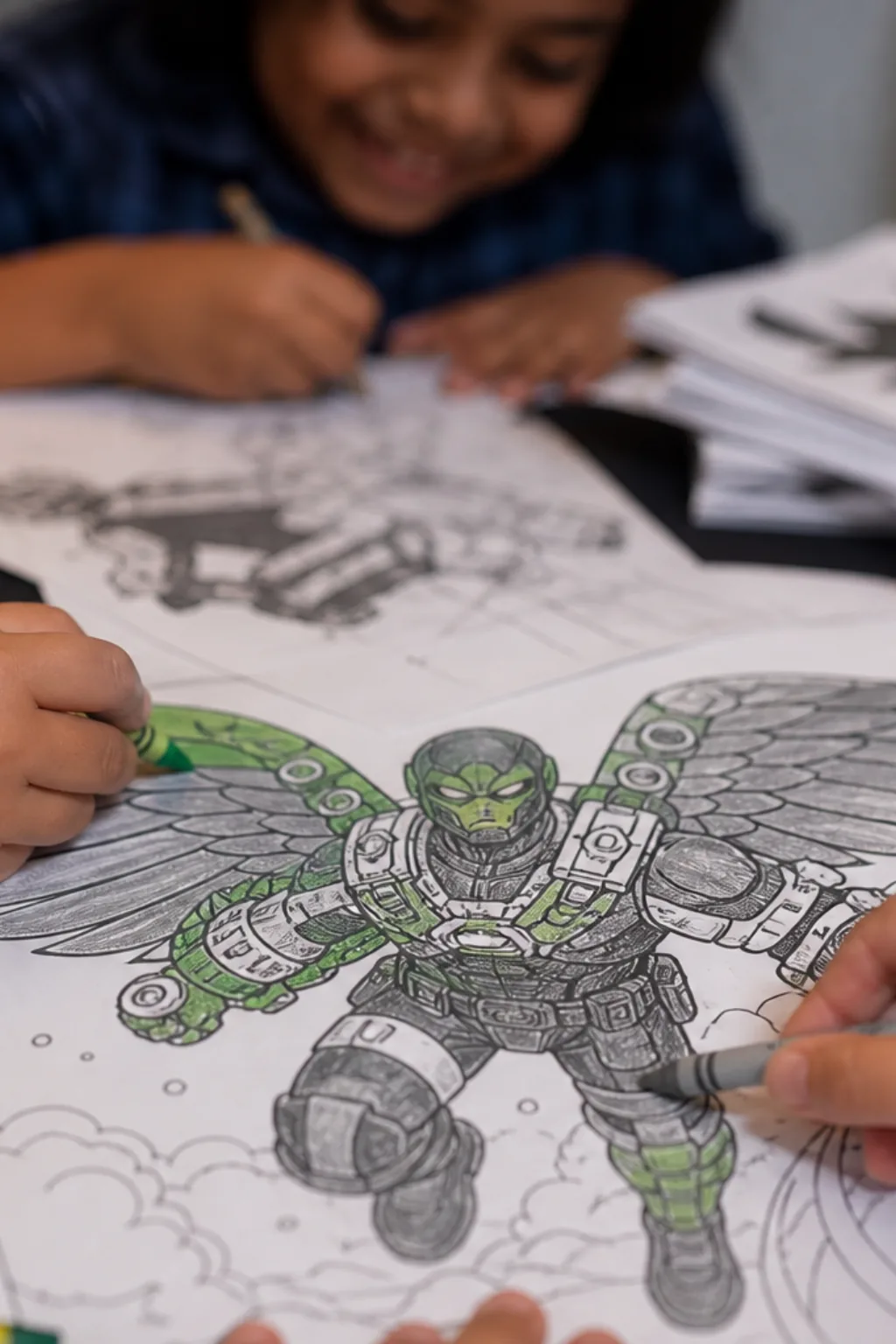desenhos do Abutre do Homem-Aranha para colorir - 2