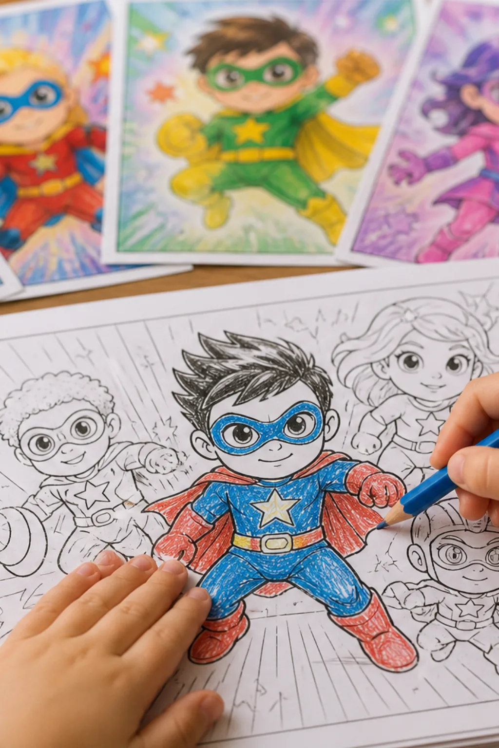 desenhos de action pack para colorir - 2