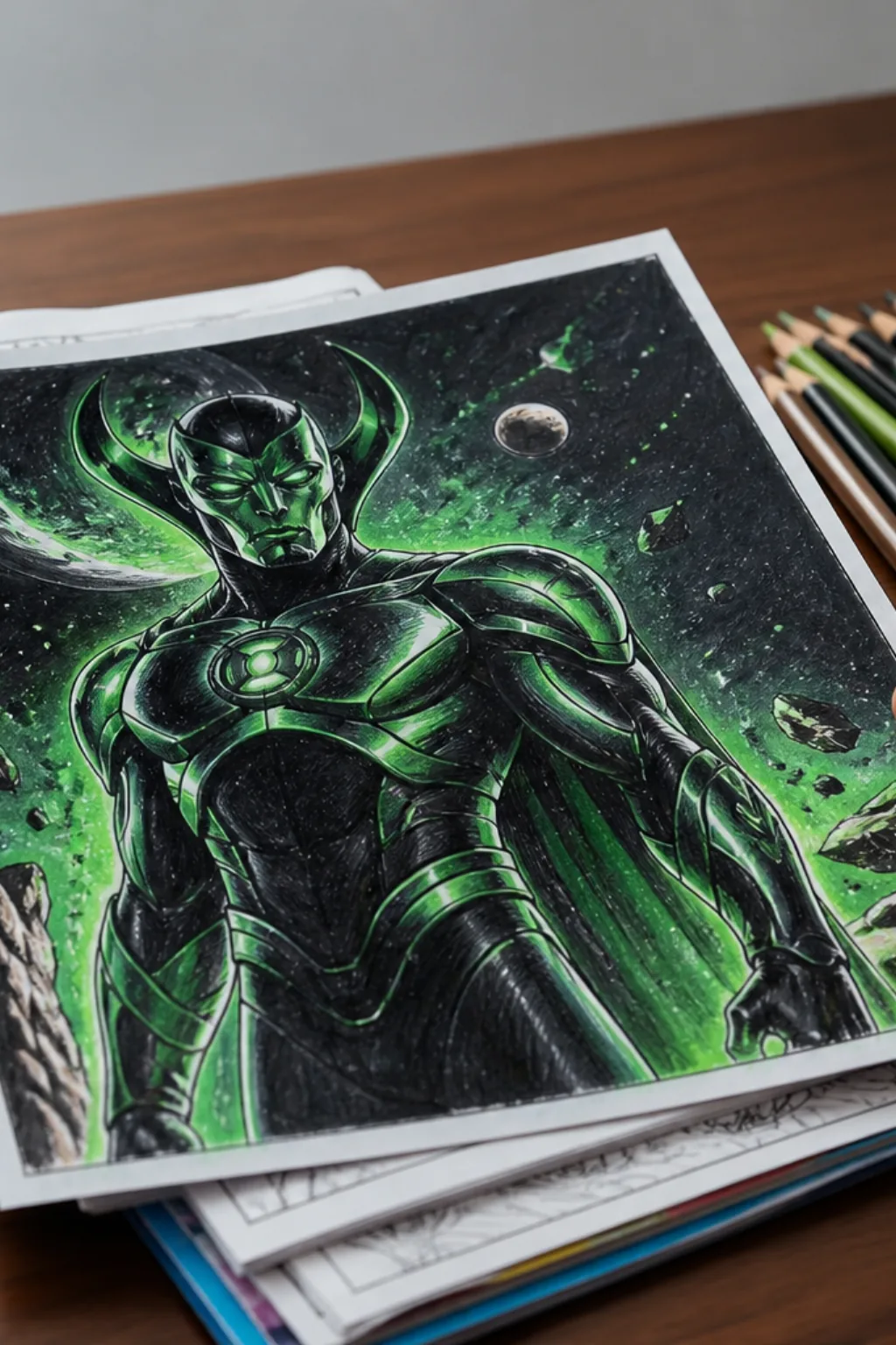 desenhos do Alien X do Ben 10 para colorir - 2