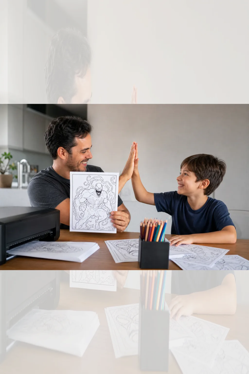 desenhos do Anti-Venom para colorir - 1