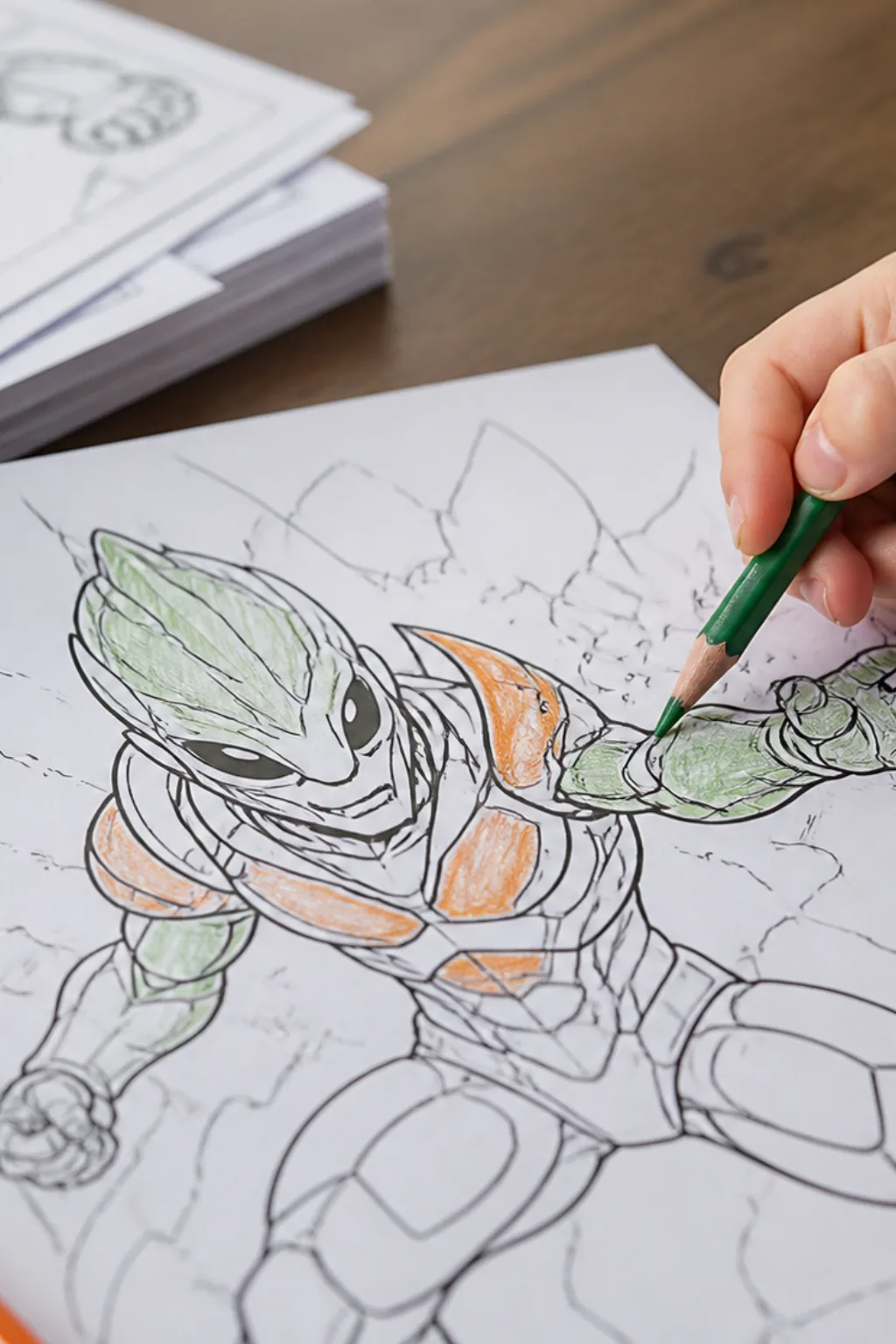 desenhos do Armatu do Ben 10 para colorir - 2