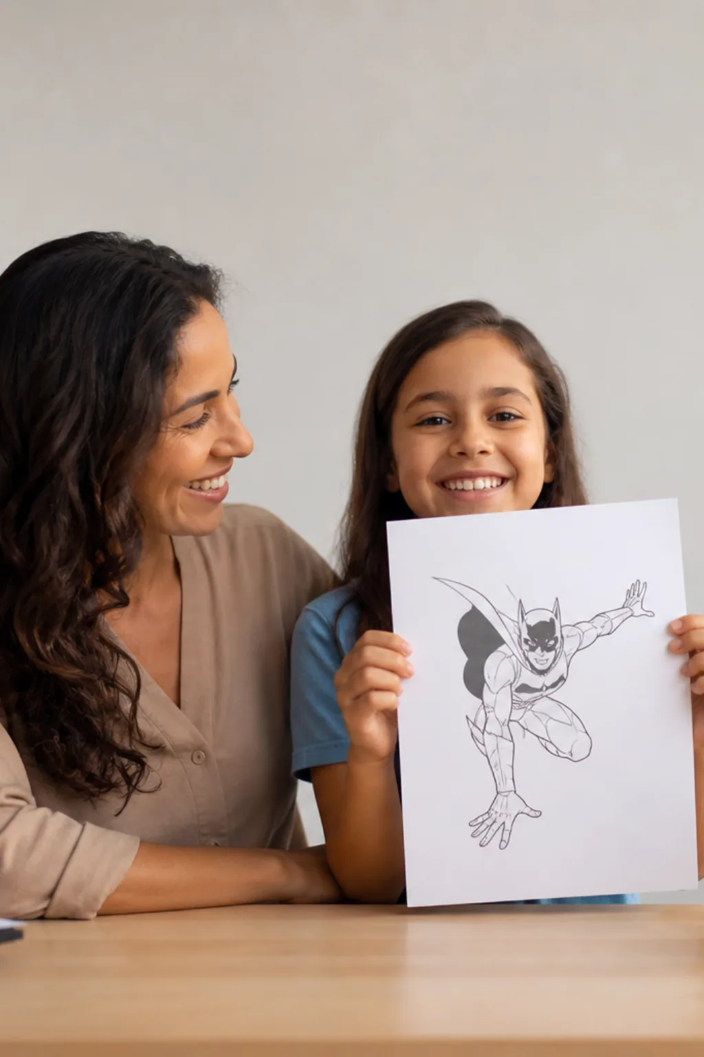 desenhos do asa noturna para colorir - 1