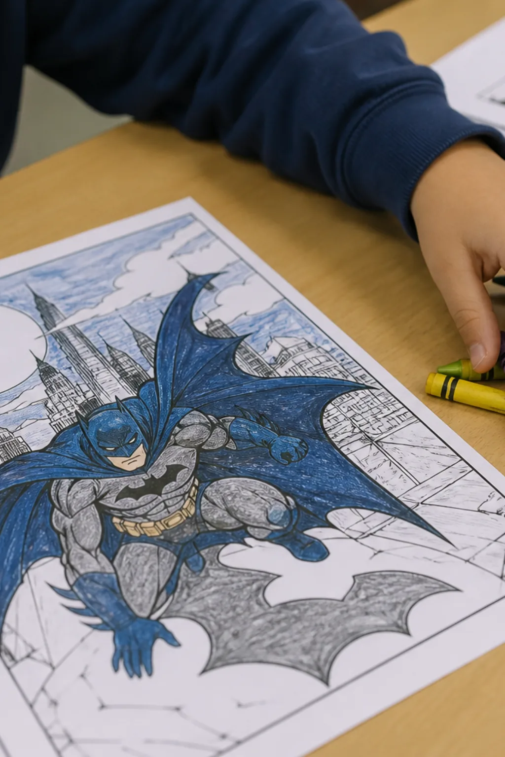desenhos do batman para colorir - 2