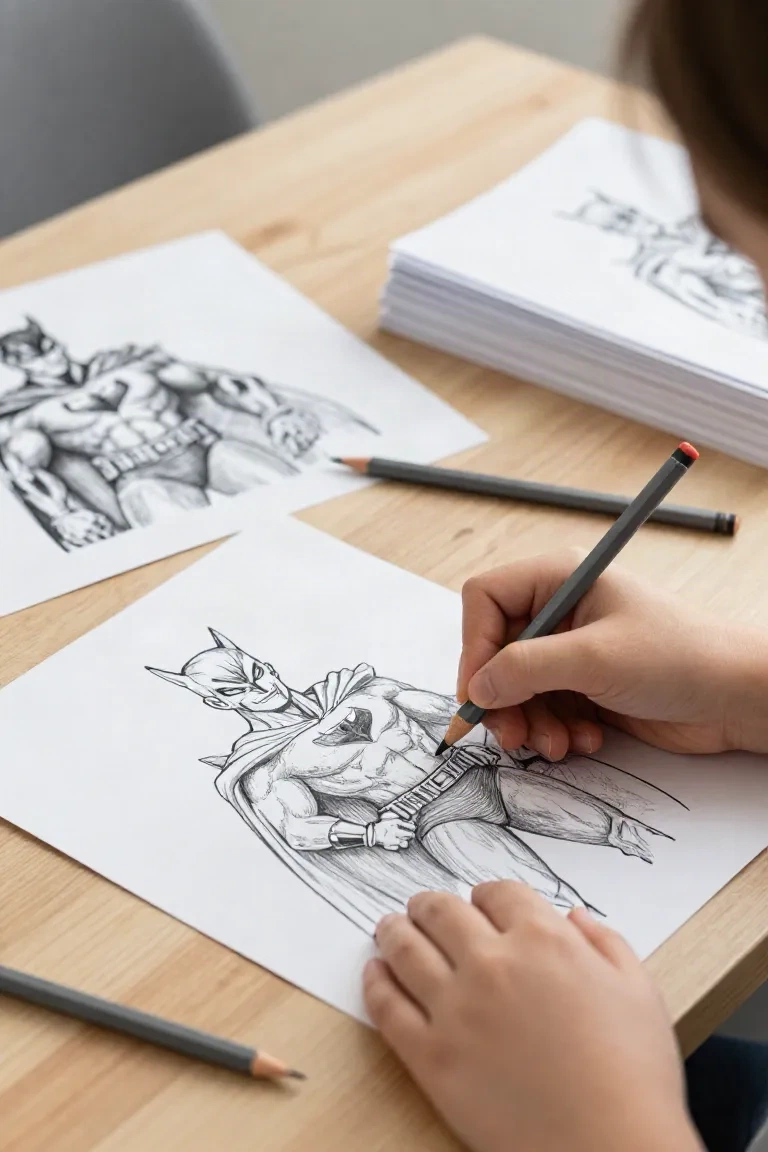 desenhos de Batman Begins para colorir - 2