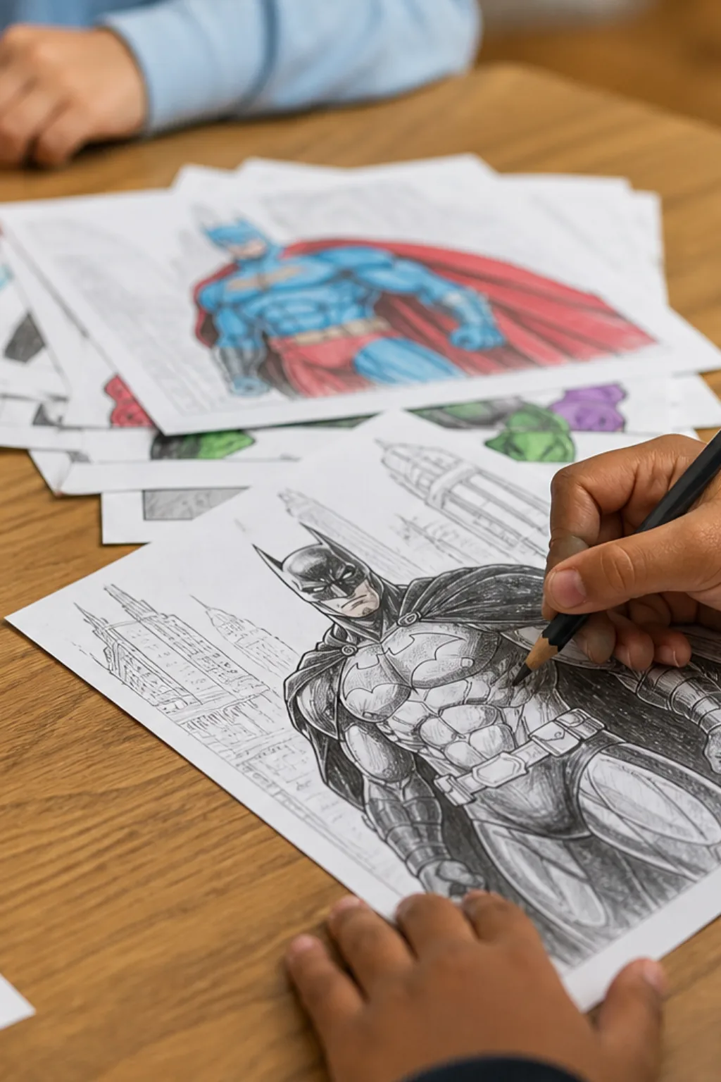 desenhos de Batman: O Cavaleiro das Trevas para colorir - 2