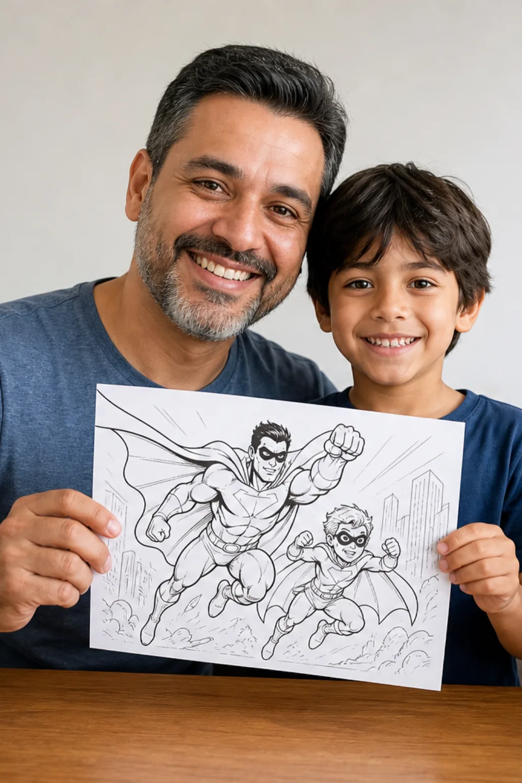 desenhos do Batman e Robin para colorir - 1