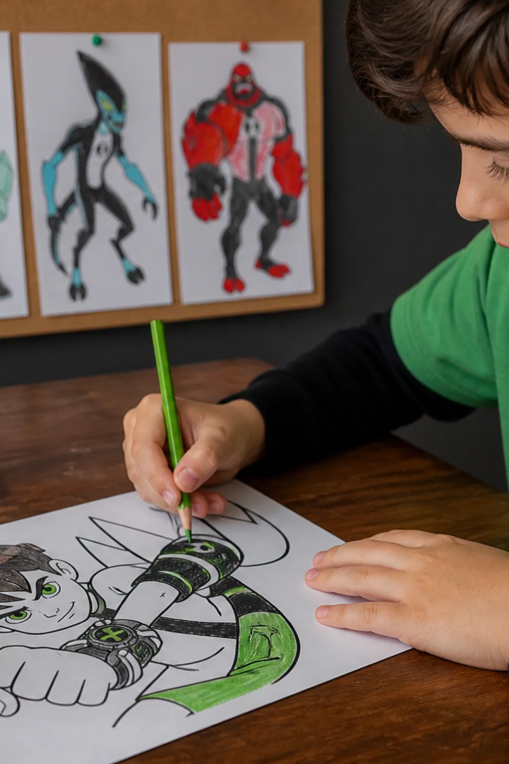 desenhos do ben 10 para colorir - 2