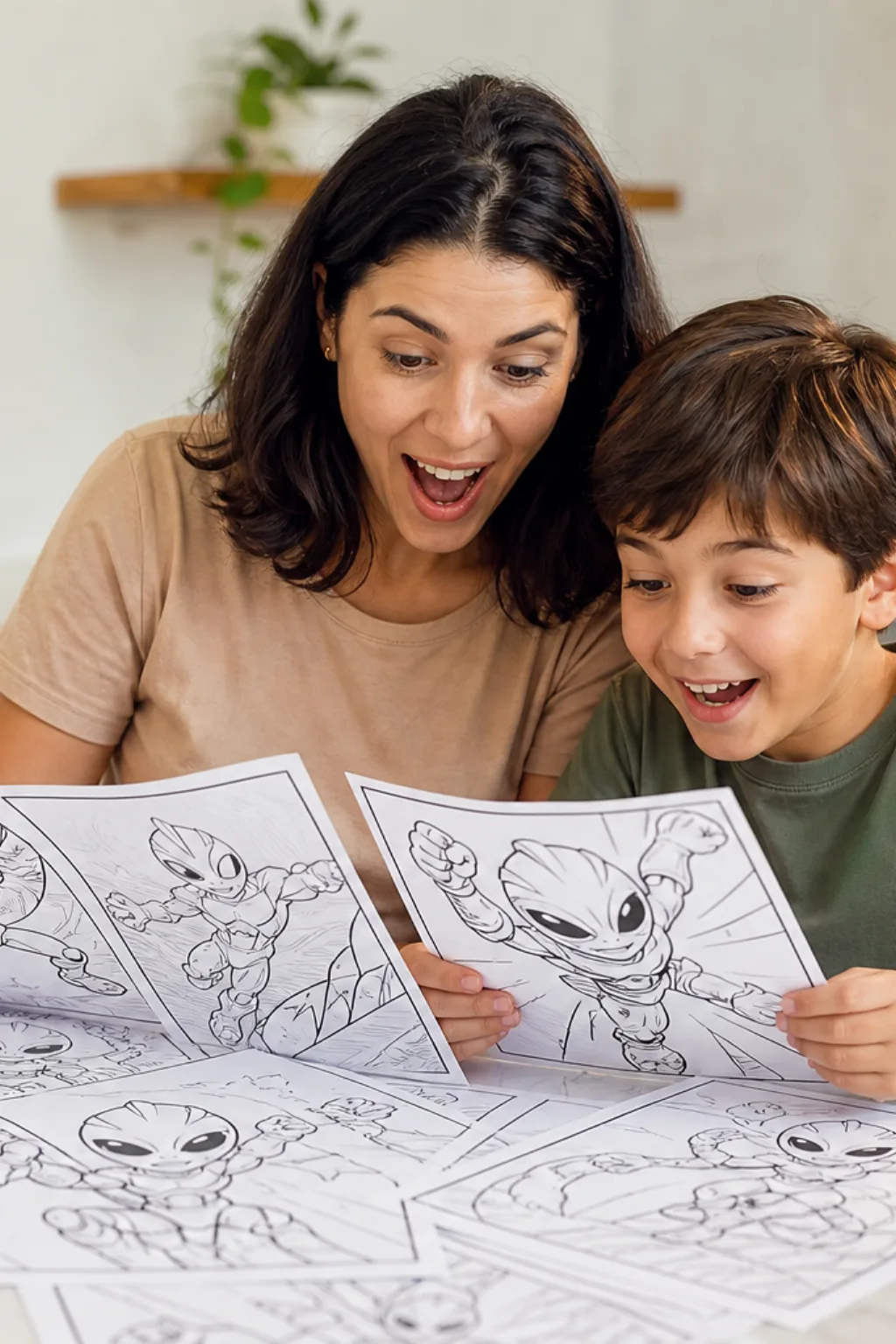 desenhos de ben 10 omniverse para colorir — exemplo criado na Desenhos pra Colorir