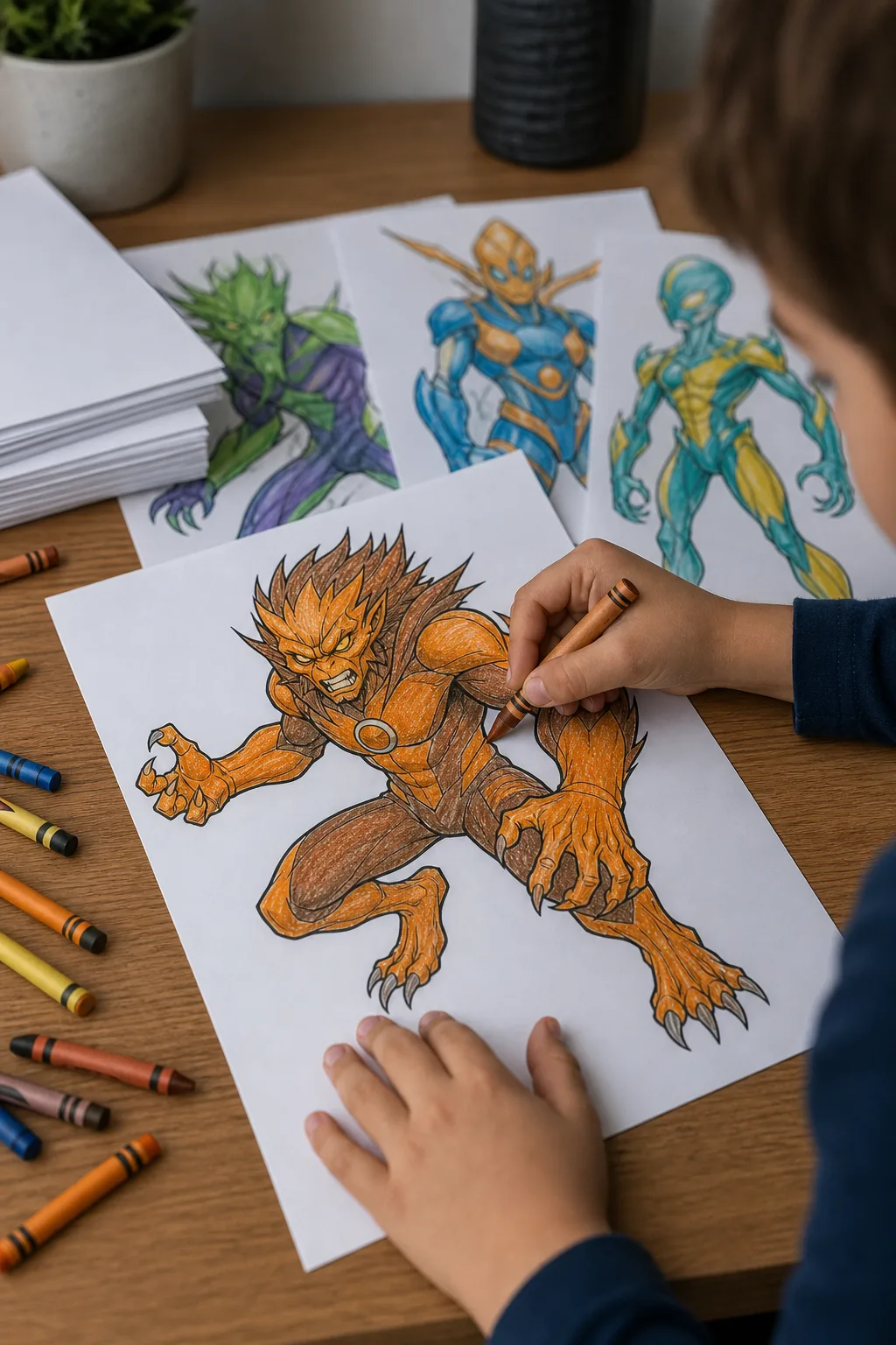 desenhos do Besta do Ben 10 para colorir - 2