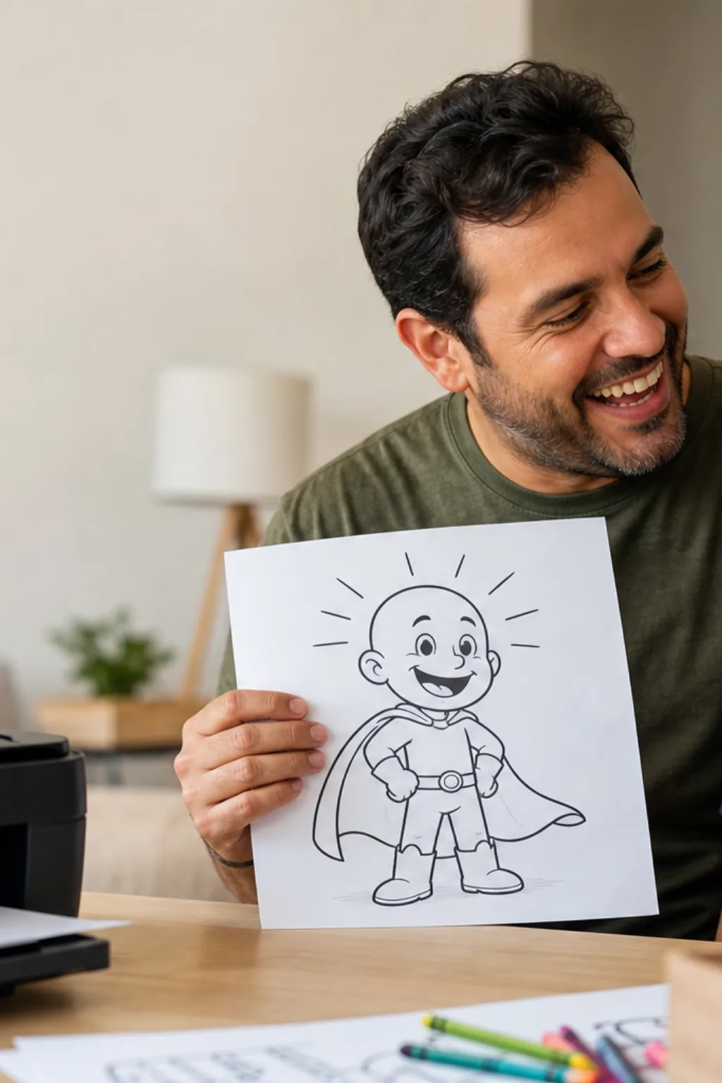 desenhos do capitão cueca para colorir - 1