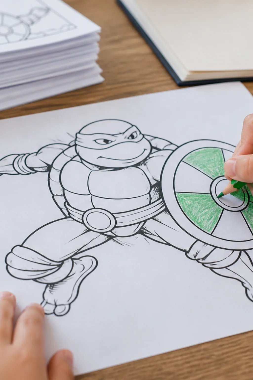 desenhos do Carapace de Miraculous para colorir - 2