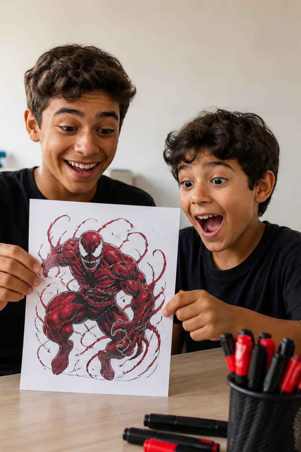 desenhos do carnificina para colorir - 1