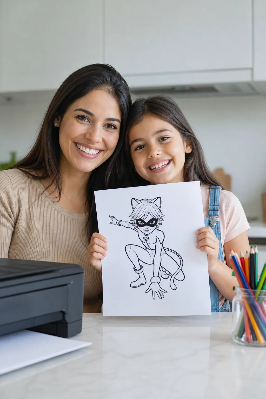 desenhos do cat noir para colorir - 1
