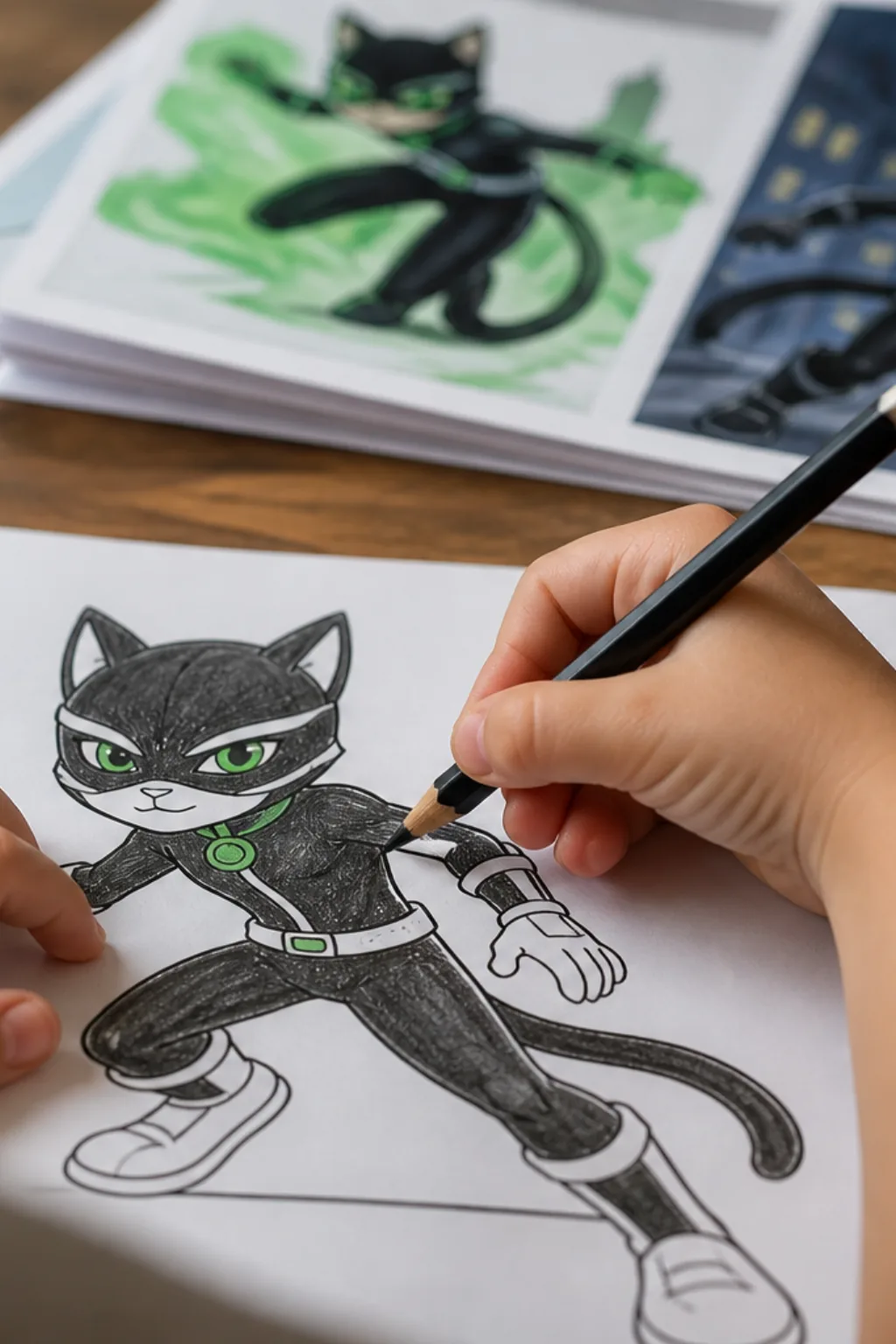 desenhos do cat noir para colorir - 2