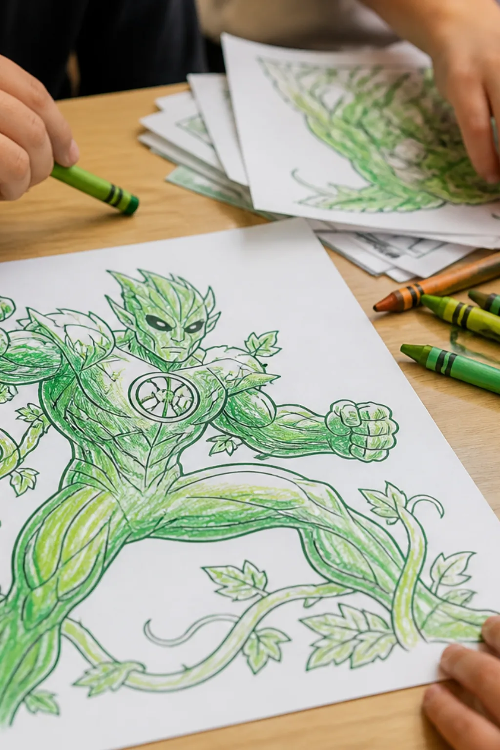 desenhos do Cipó Selvagem do Ben 10 para colorir - 2
