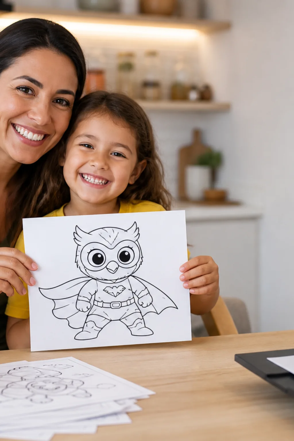 desenhos da corujita para colorir - 1