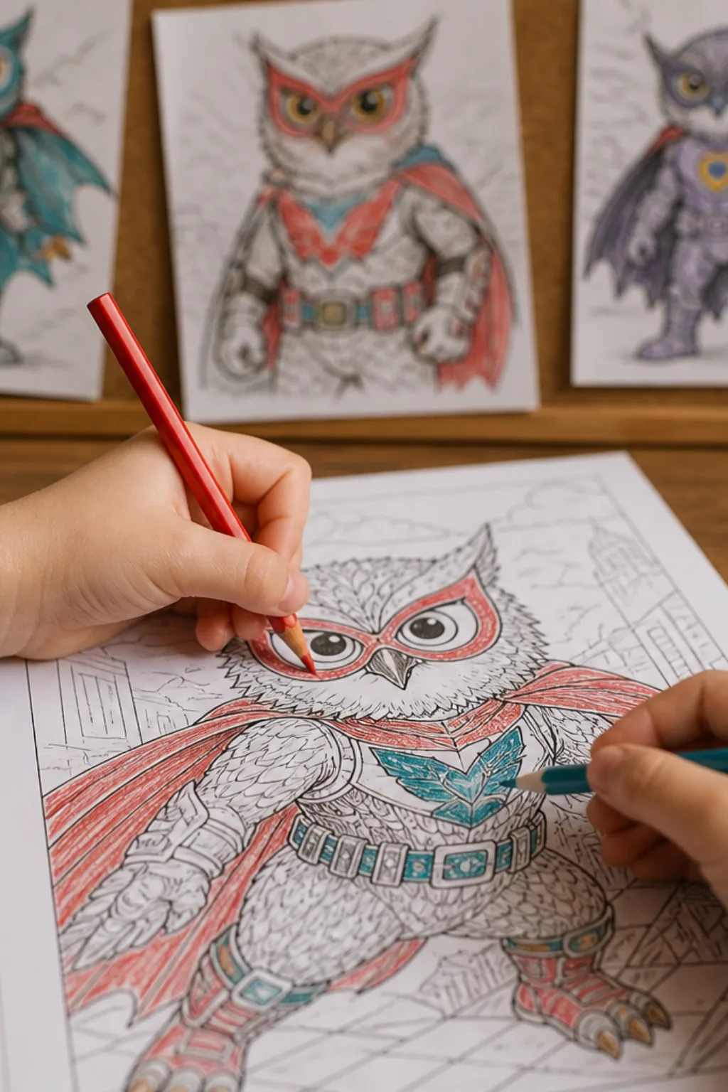desenhos da corujita para colorir - 2