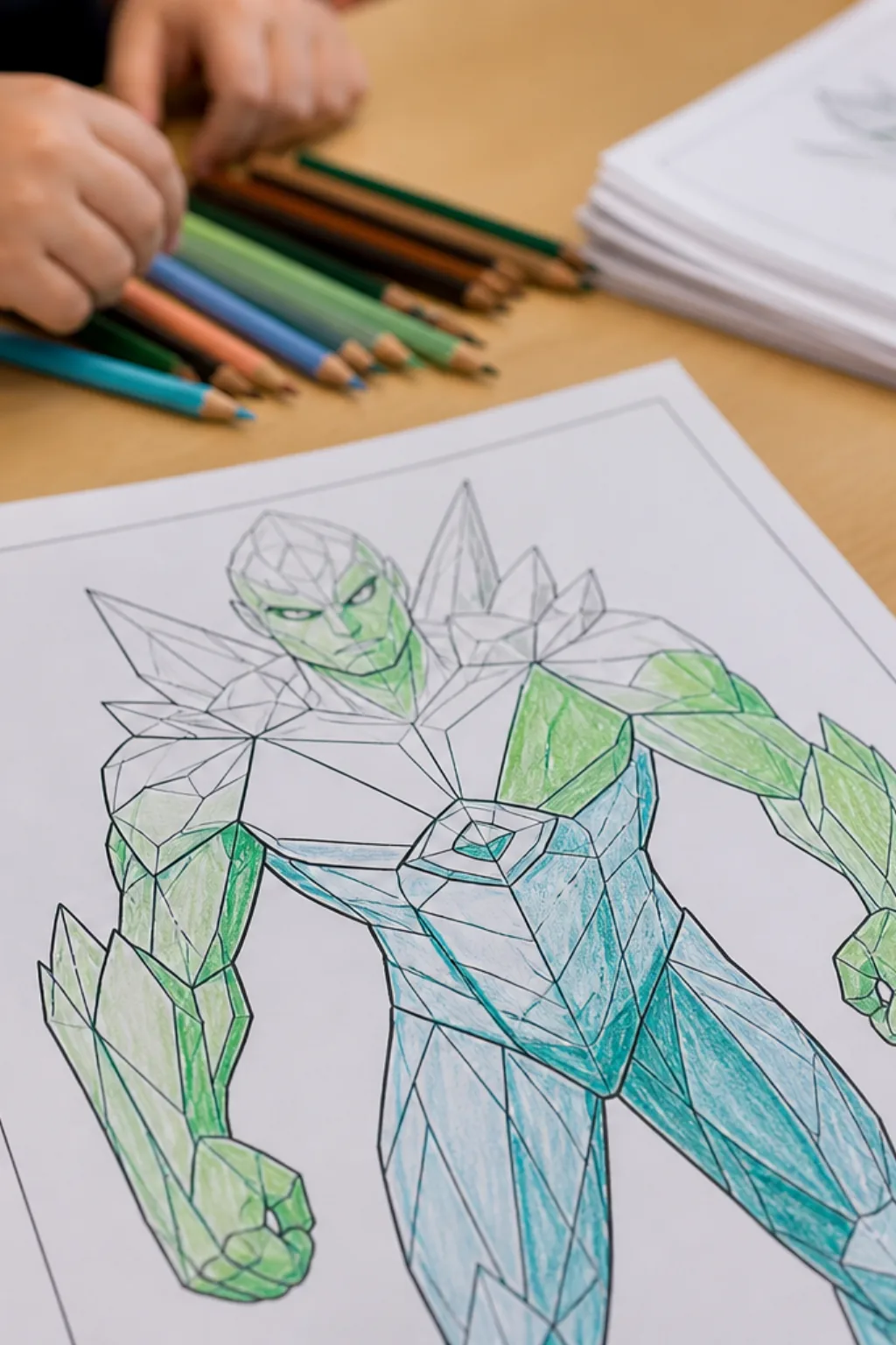 desenhos do Diamante do Ben 10 para colorir - 2