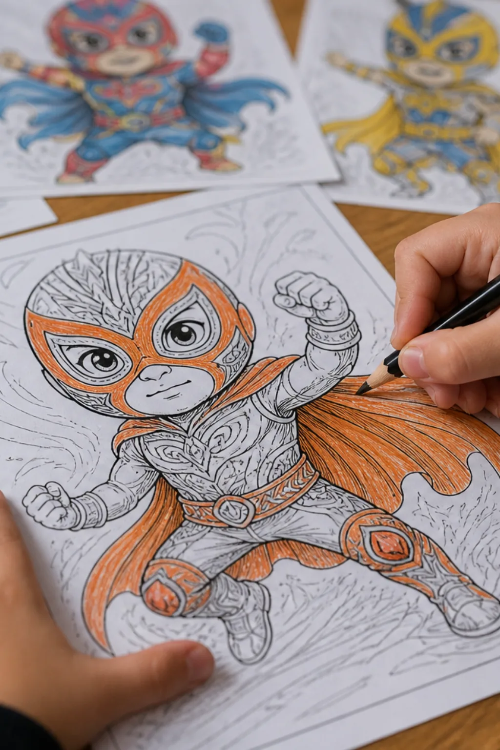 desenhos de El Tigre para colorir - 2