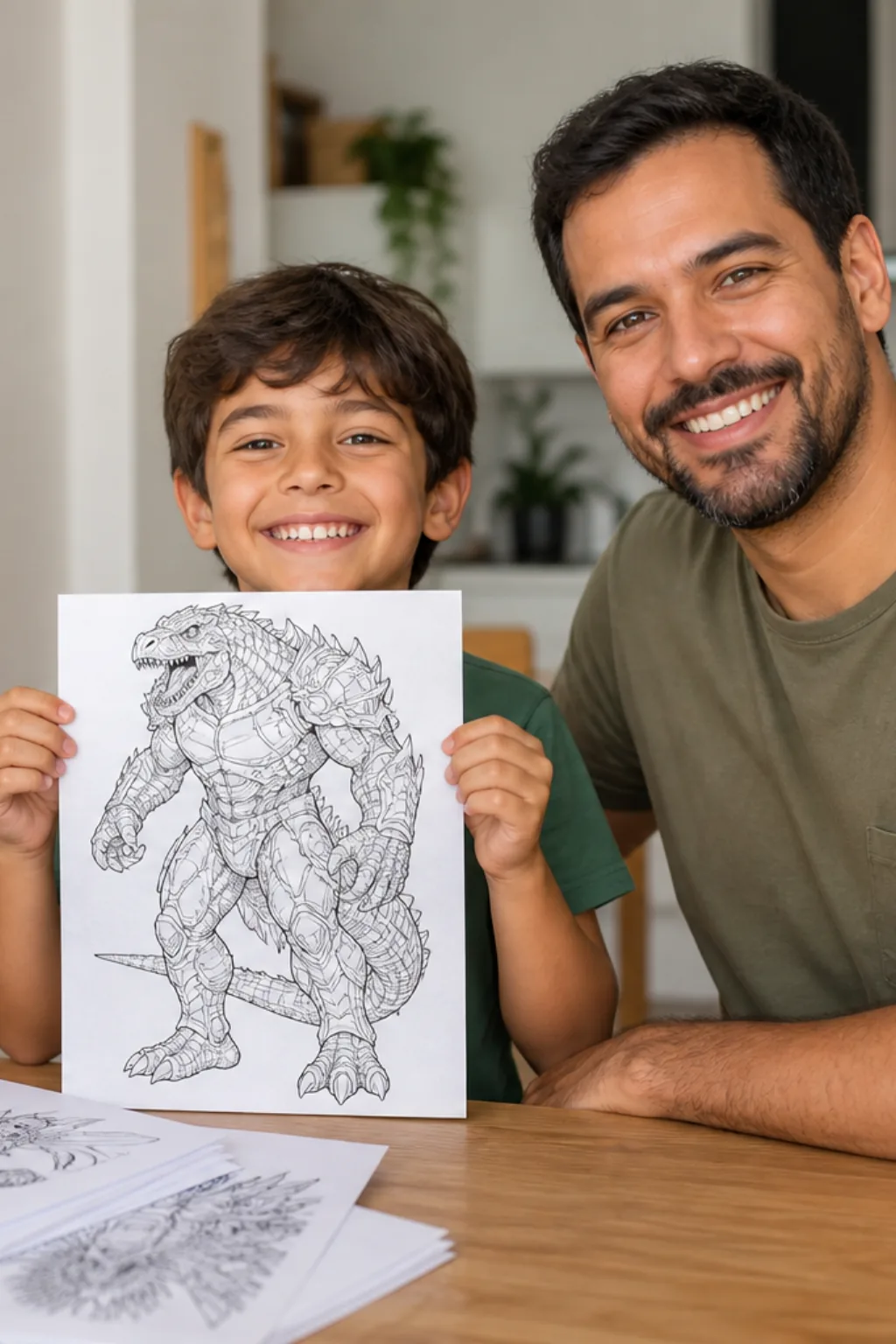 desenhos do Enormossauro do Ben 10 para colorir - 1