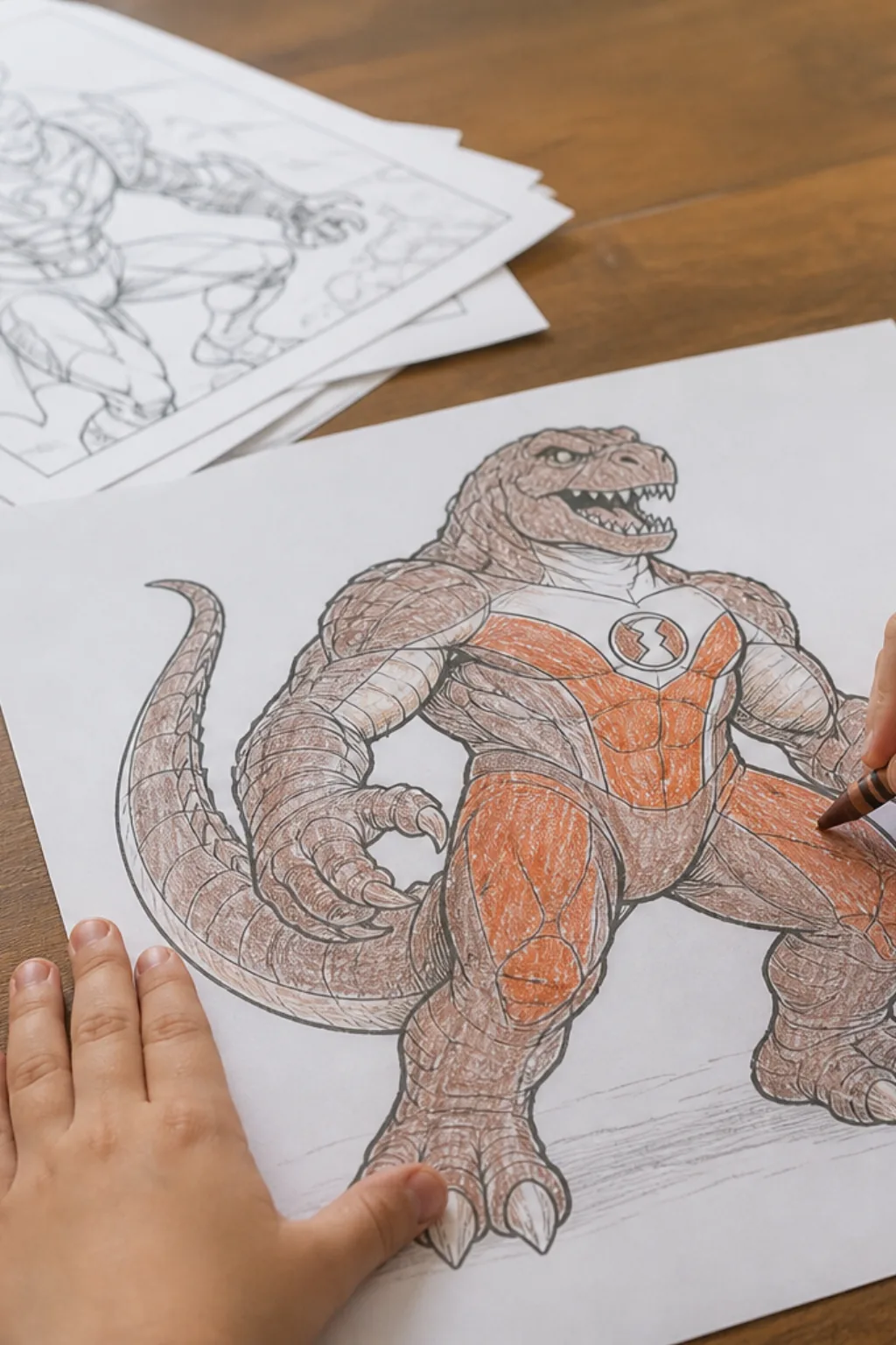 desenhos do Enormossauro do Ben 10 para colorir - 2