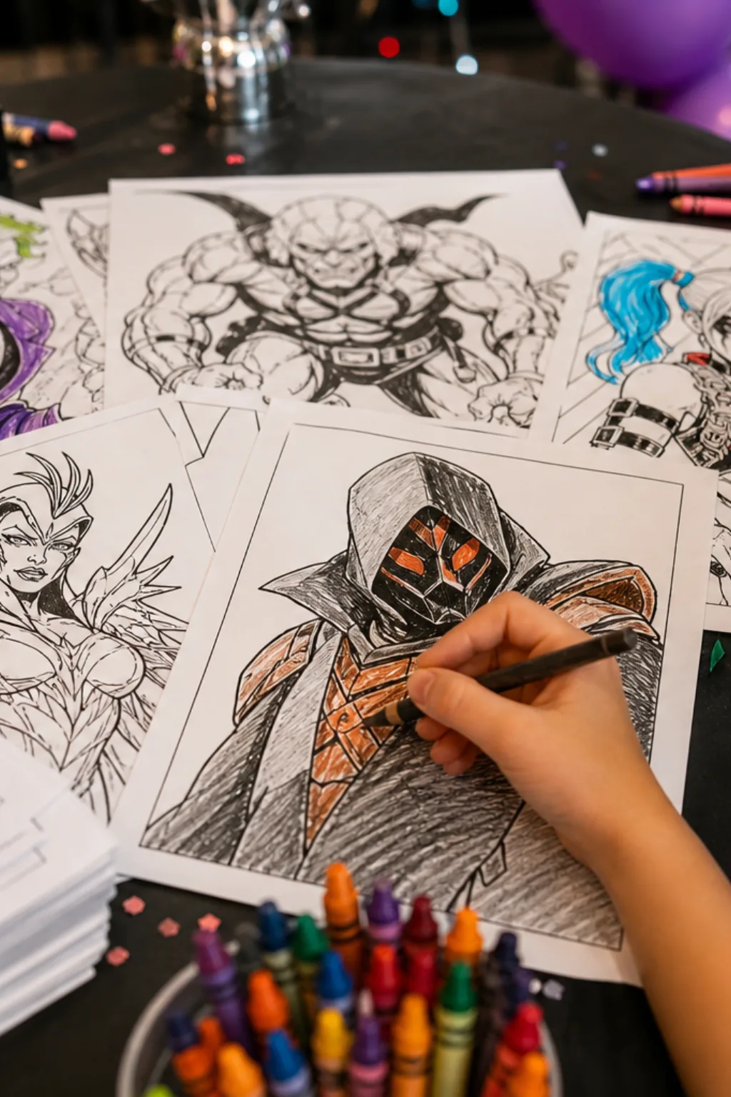 desenhos do Esquadrão Suicida para colorir - 2