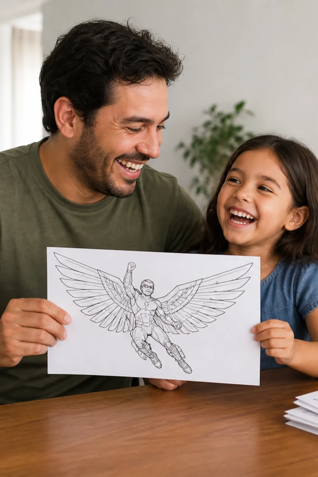 desenhos do falcão da marvel para colorir - 1